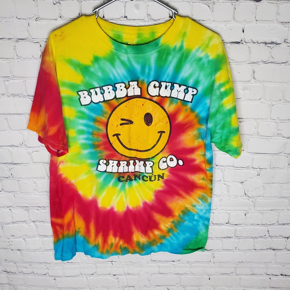 Bubba Gump Shrimp Co. Tie dye shirt